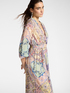 Printed long dress image number 0