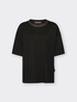 T-shirt in cotone con borchie e lacci laterali image number 4