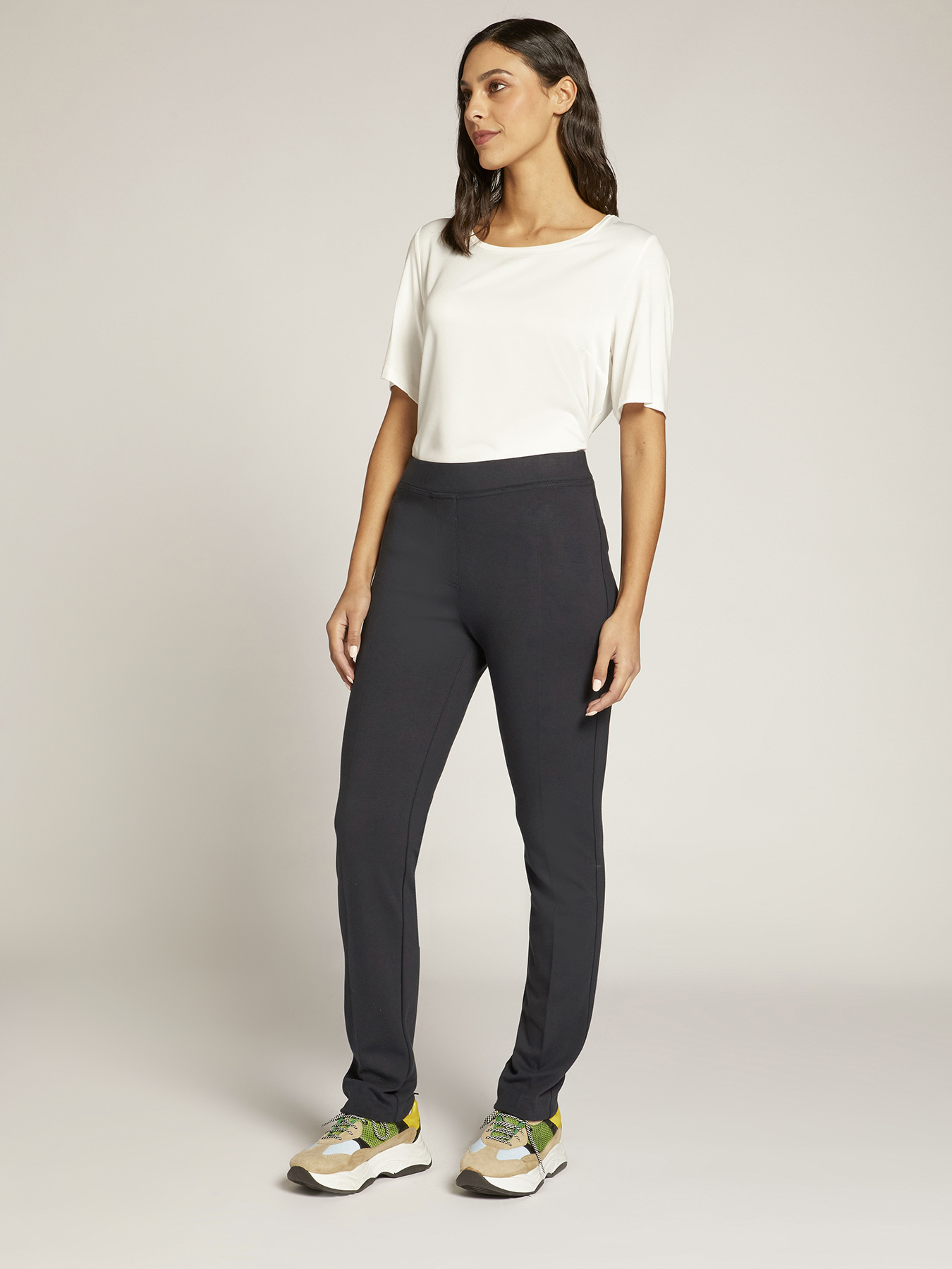 Jeggings in punto milano image number 2