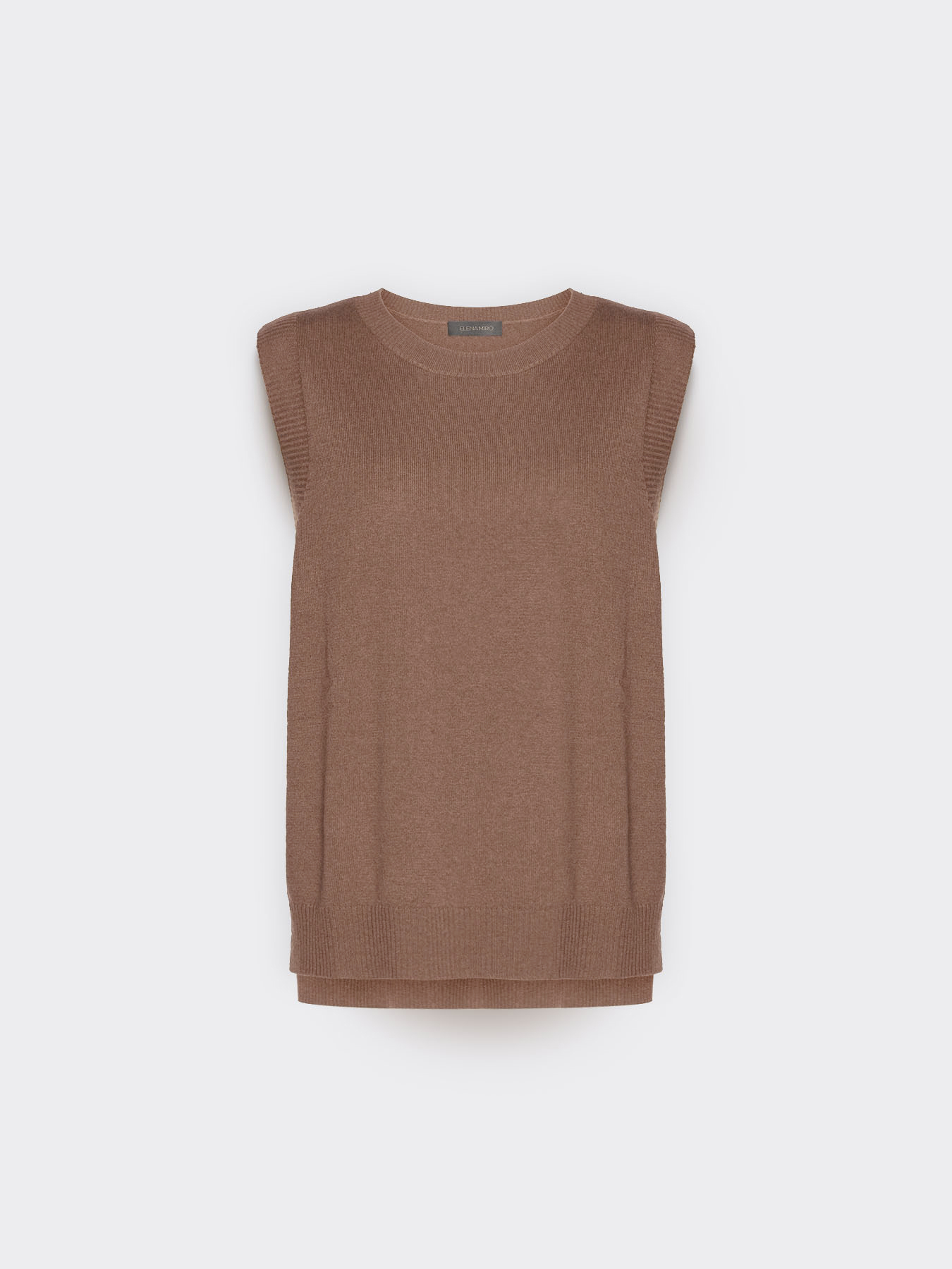 Vest with side buttons