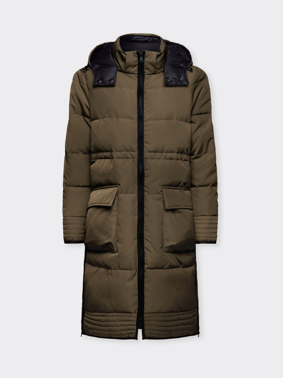 Parka acolchada con capucha