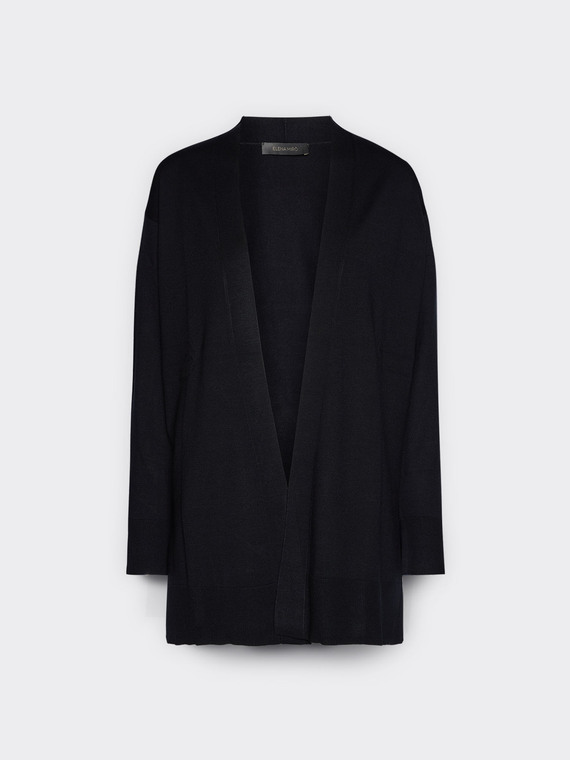 Open-front cardigan