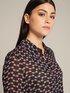 Camicia in georgette stampata image number 3