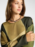 Printed satin blouse image number 3