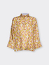 Blusa in viscosa stampata image number 4