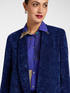 Structured velvet jacket image number 3