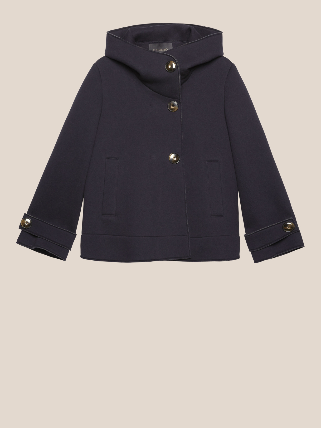 Chaqueta con cuello amplio image number 5