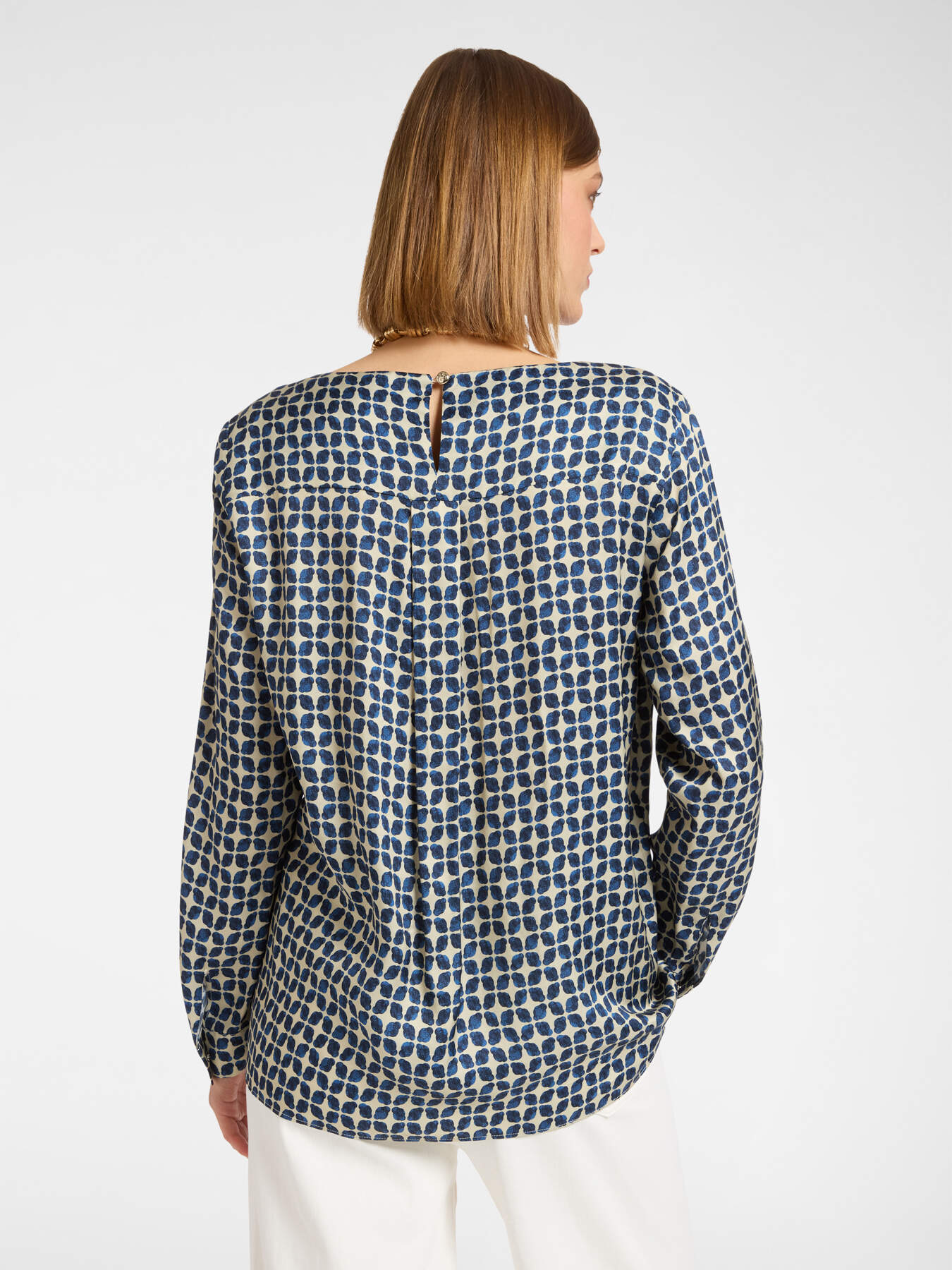 Printed blouse image number 1
