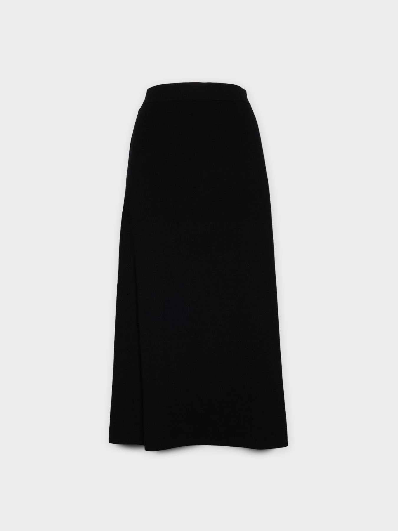 Knitted skirt with side stripe image number 4