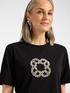 T-shirt in cotone con ricamo Monogram image number 3