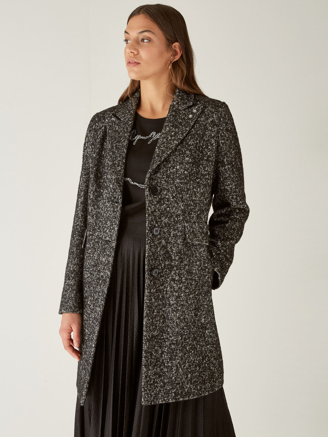 principles boucle coat