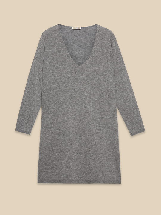 Elenamiro: Abito in maglia Grigio_1
