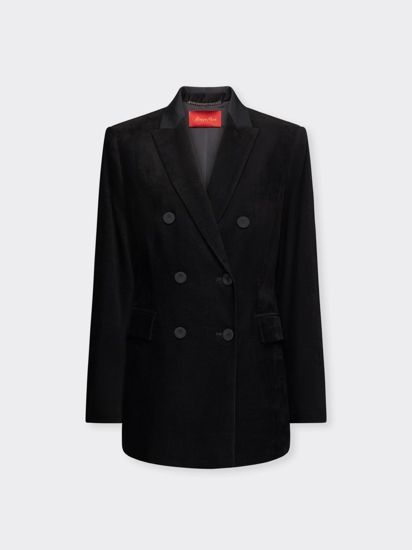 Blazer de smoking en velours