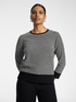 Gestreifter Strickpullover aus Viskosemischung image number 0