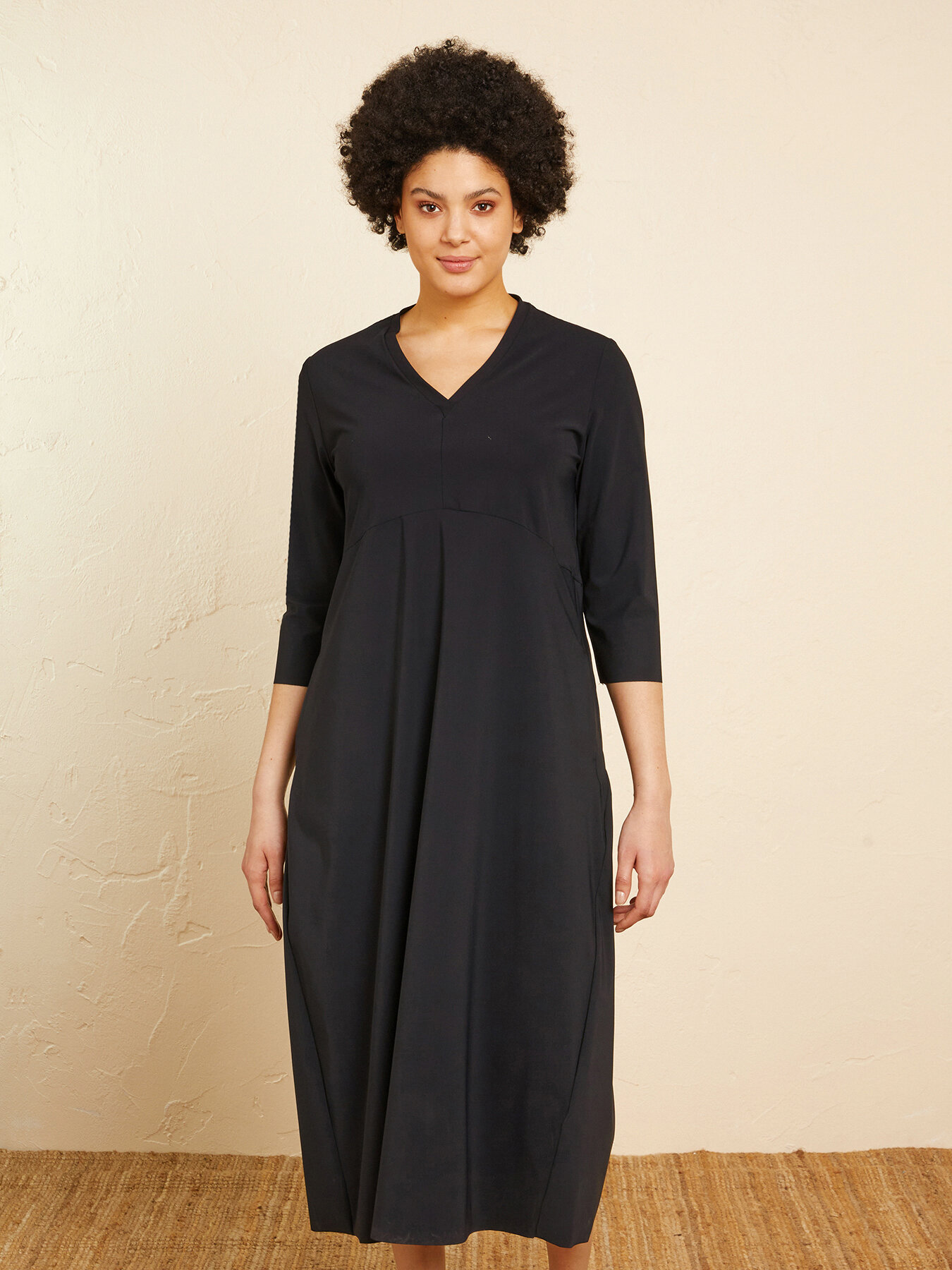 "SENSITIVE" FABRIC DRESS image number 2