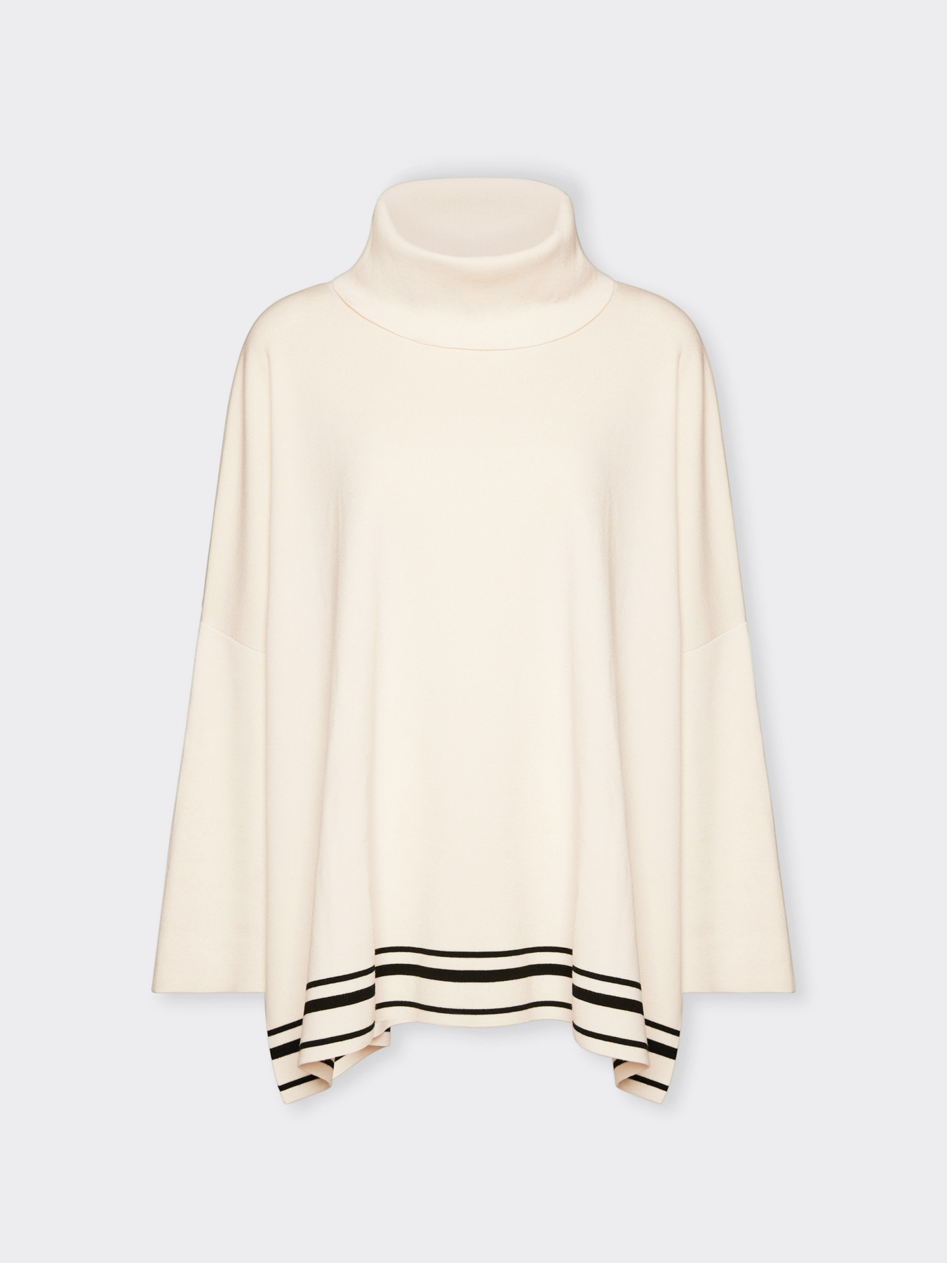 Striped border oversized jumper image number 4