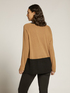Pullover mit Bündchen in Kontrastfarbe image number 1