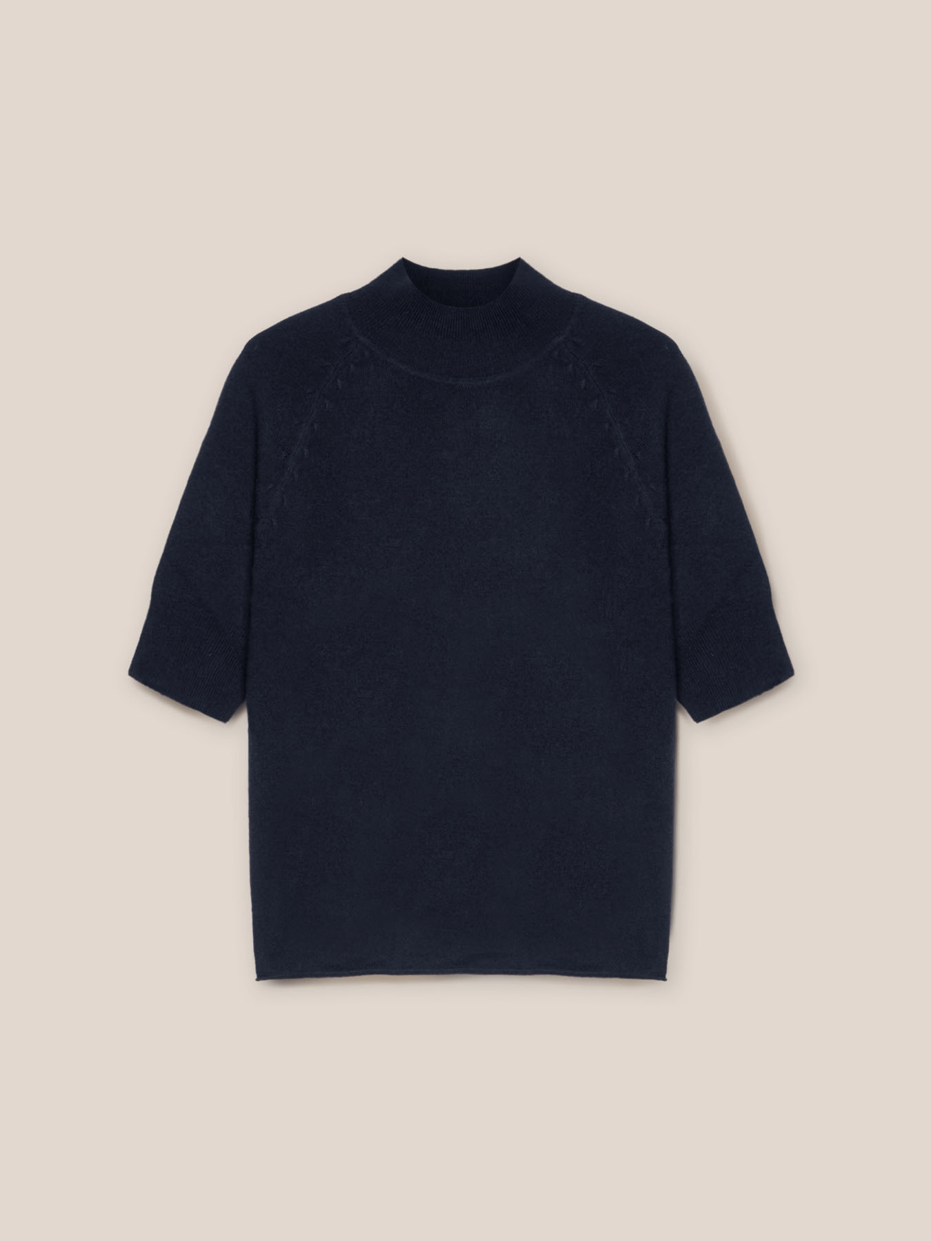 Twin set de pura lana cardada image number 5