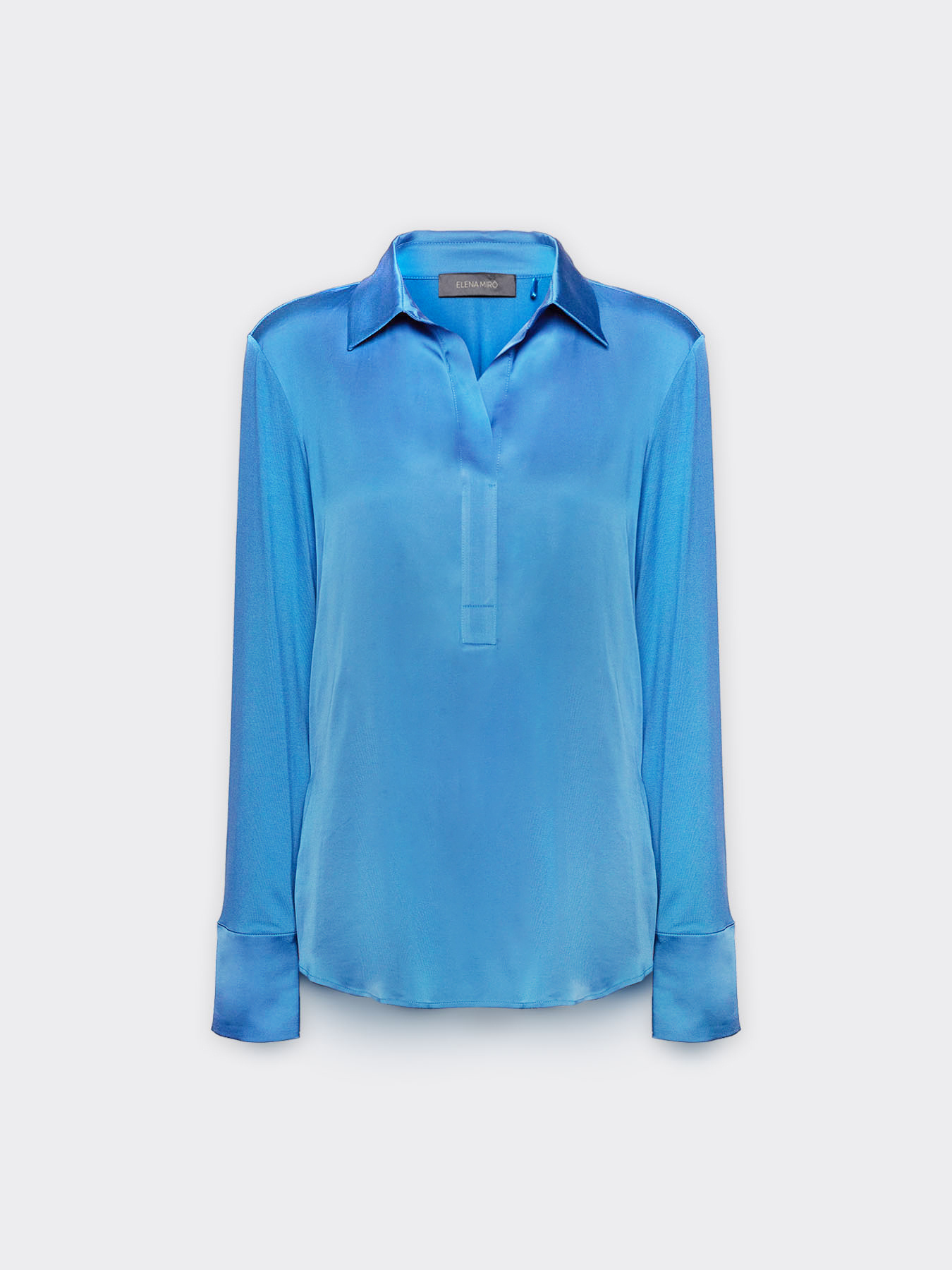 Polo-T-Shirt aus zwei Materialien image number 4