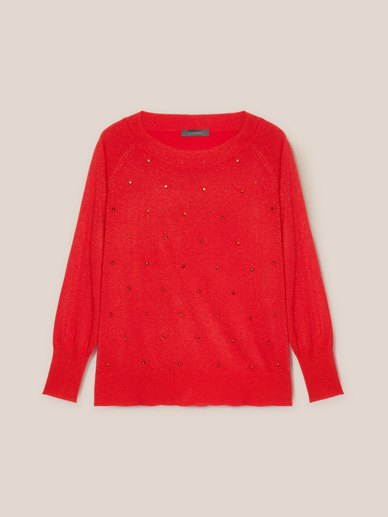 Pull lurex avec broderie image number 4