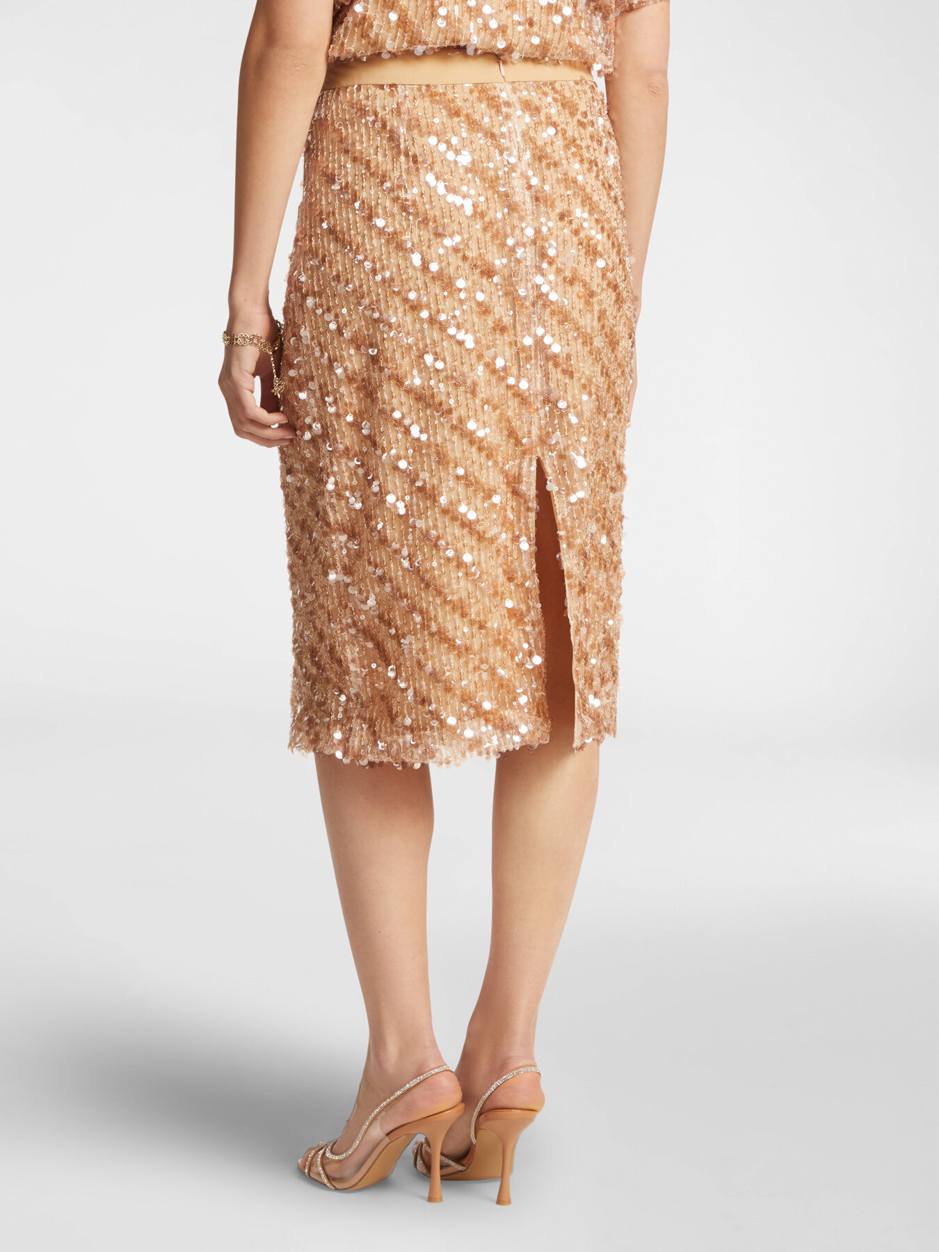 Gonna dritta in paillettes image number 1