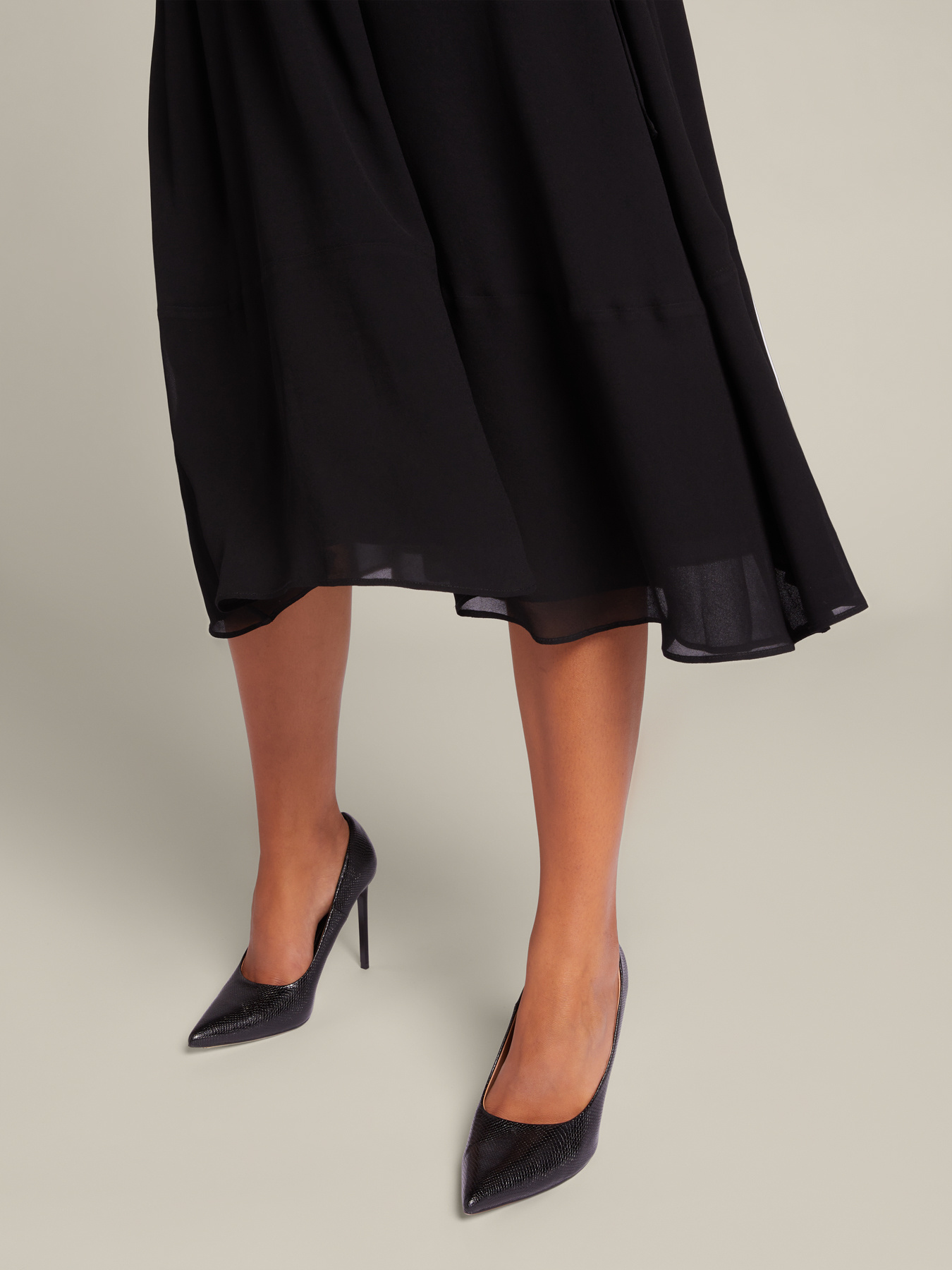 Abito con colletto ricamato image number 3