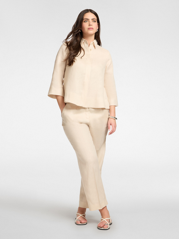 Pantaloni in lino