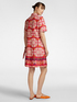 Bedrucktes Kleid aus Stretch-Baumwolle image number 1