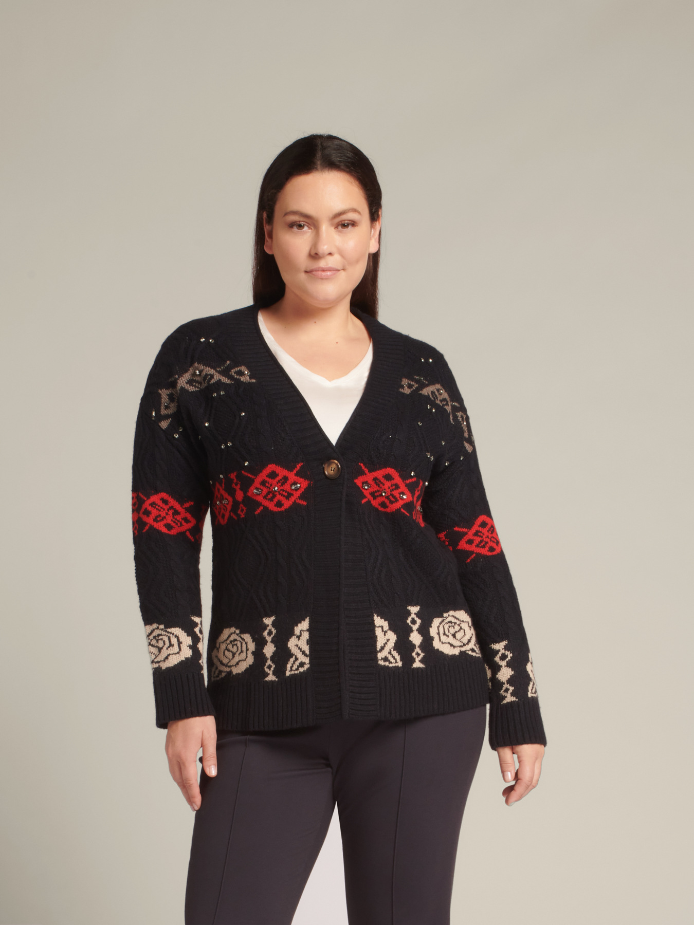 C&aacute;rdigan jacquard image number 6