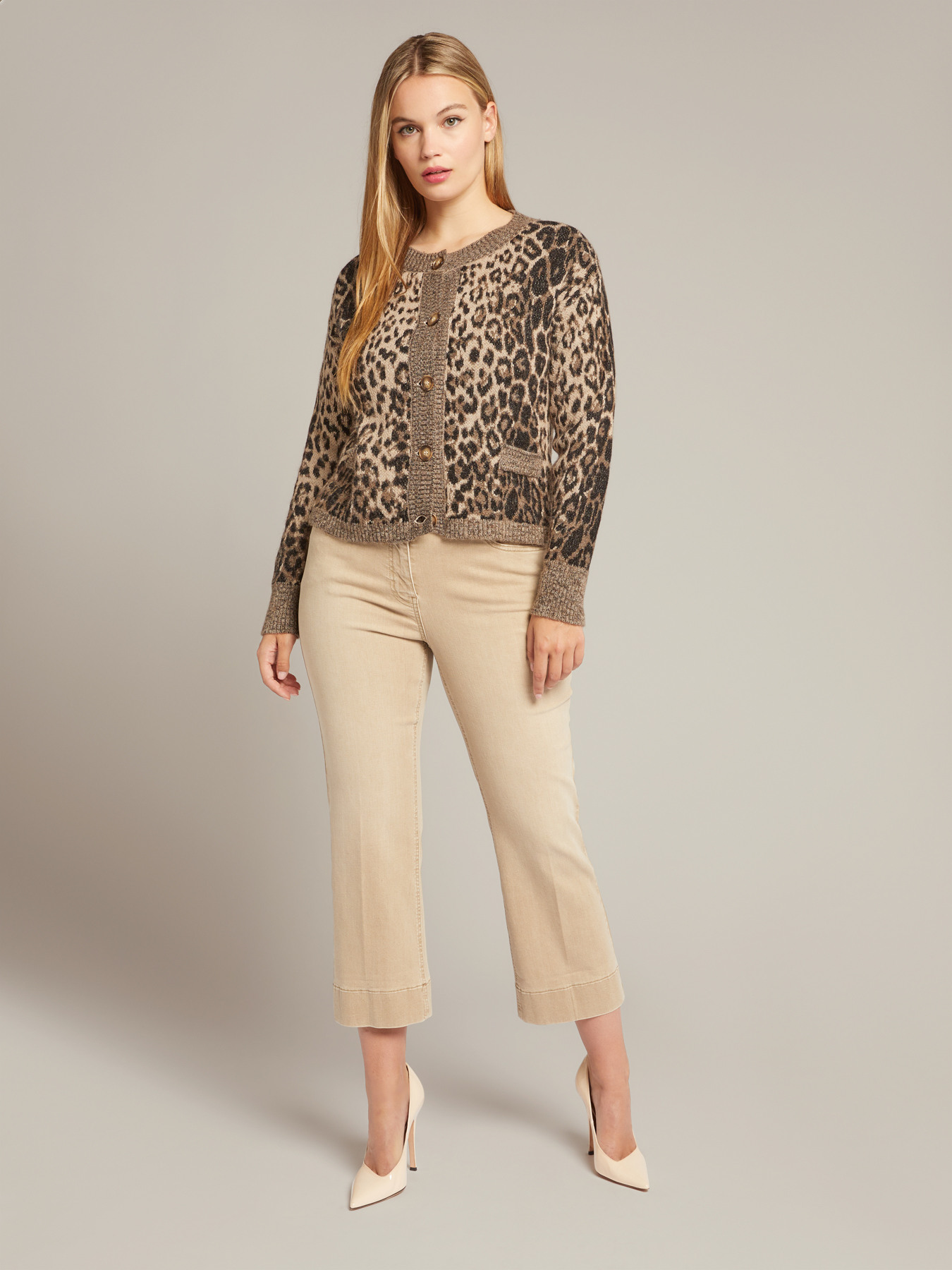 Mini c&aacute;rdigan animalier image number 1