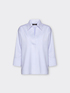 Chemise en popeline manches trois-quarts image number 4