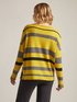 Striped wool and cashmere sweater image number 1