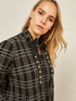 Elenamiro: Sweatshirt estampada checks_5