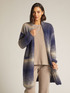 Ombre effect knit coat image number 2