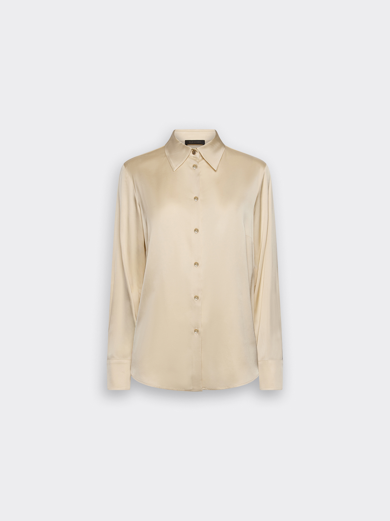 Chemise en satin de viscose stretch image number 0