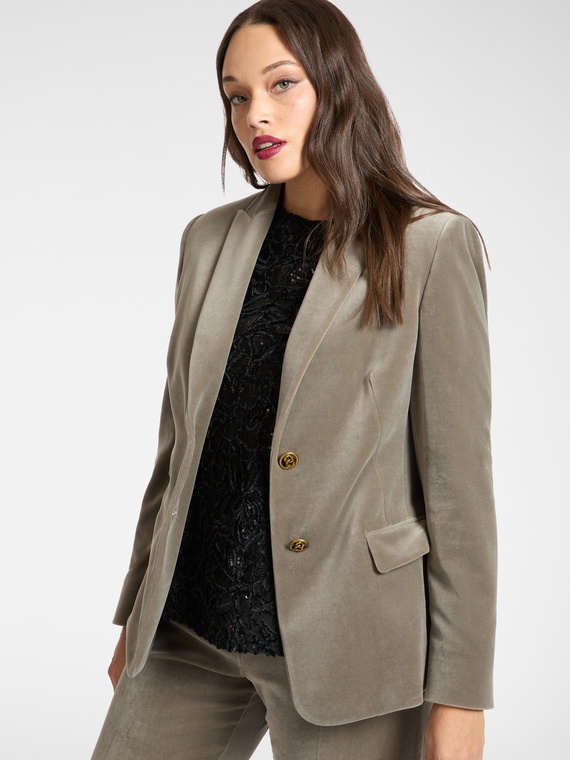 Blazer de veludo