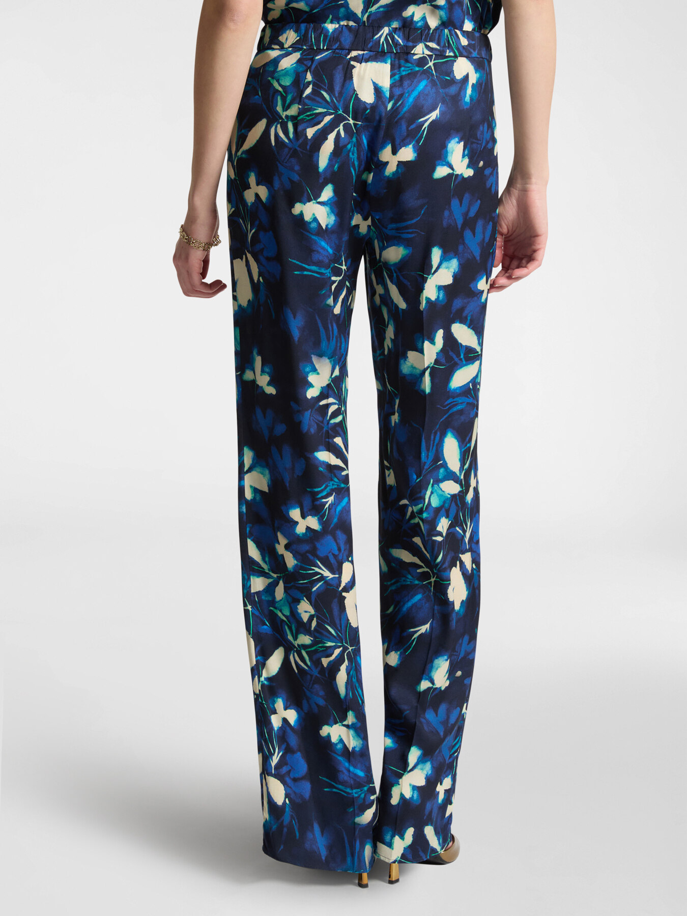 Elegante Hose mit Blumenmuster image number 1
