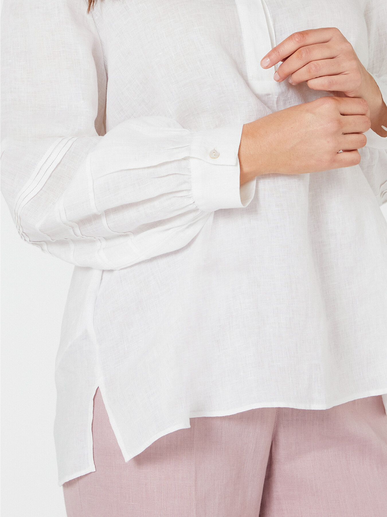 Linen blouse image number 5