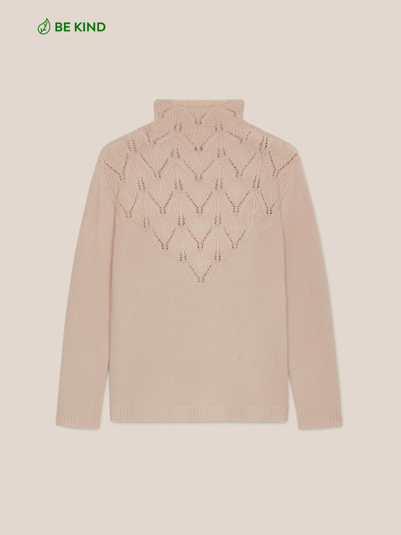 Pull &agrave; col roul&eacute; en laine image number 4