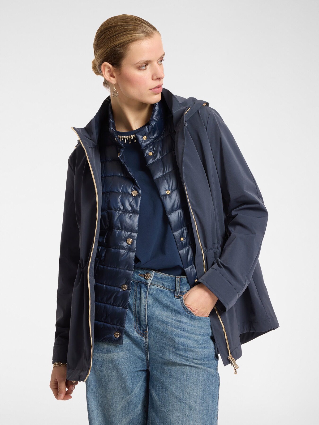 Parka corto scomponibile image number 0