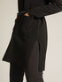 Long cardigan with belt image number 3