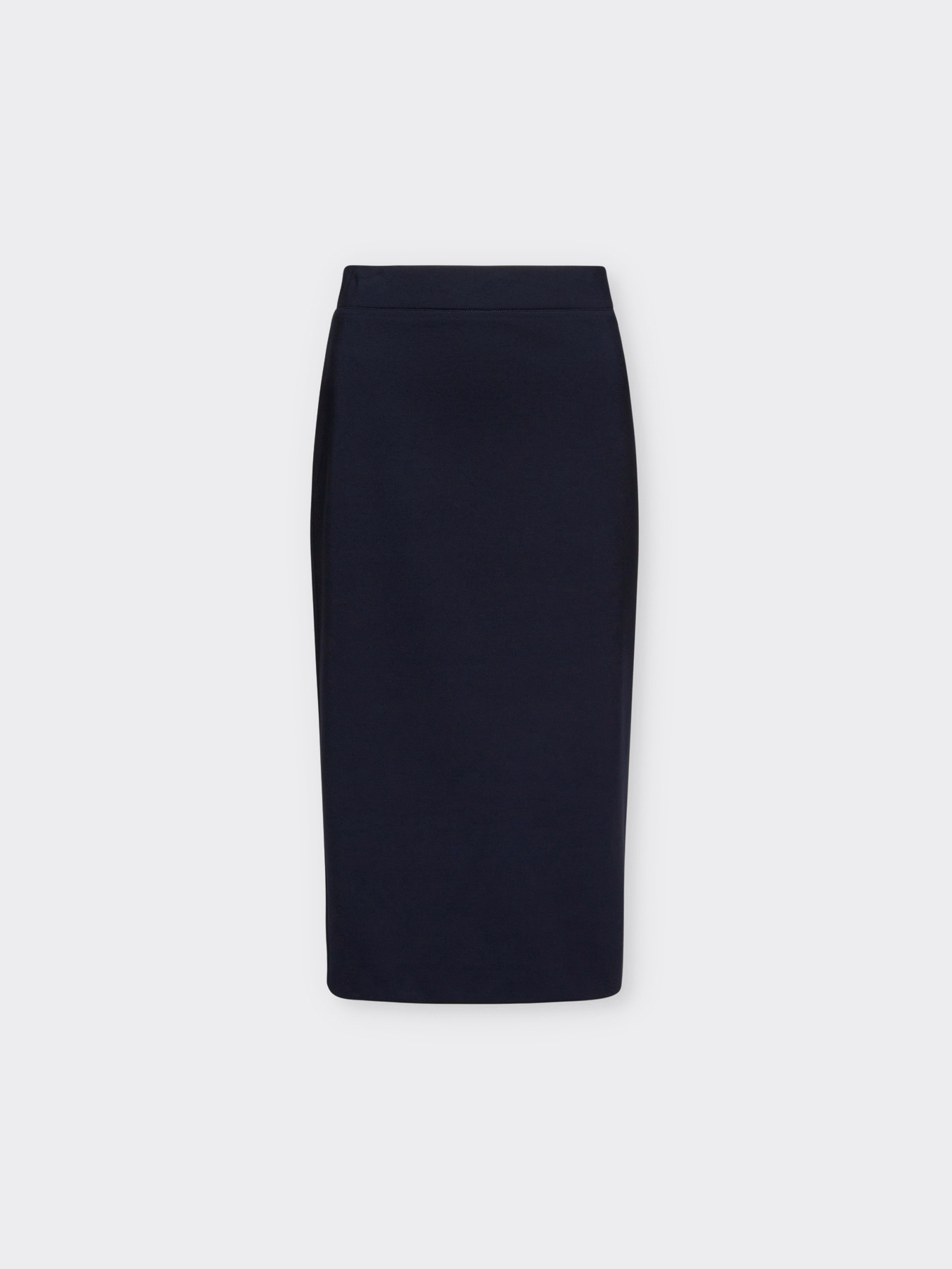 Jupe droite en maille Milano image number 4