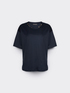 T-shirt with Monogram appliqu&eacute;s image number 4