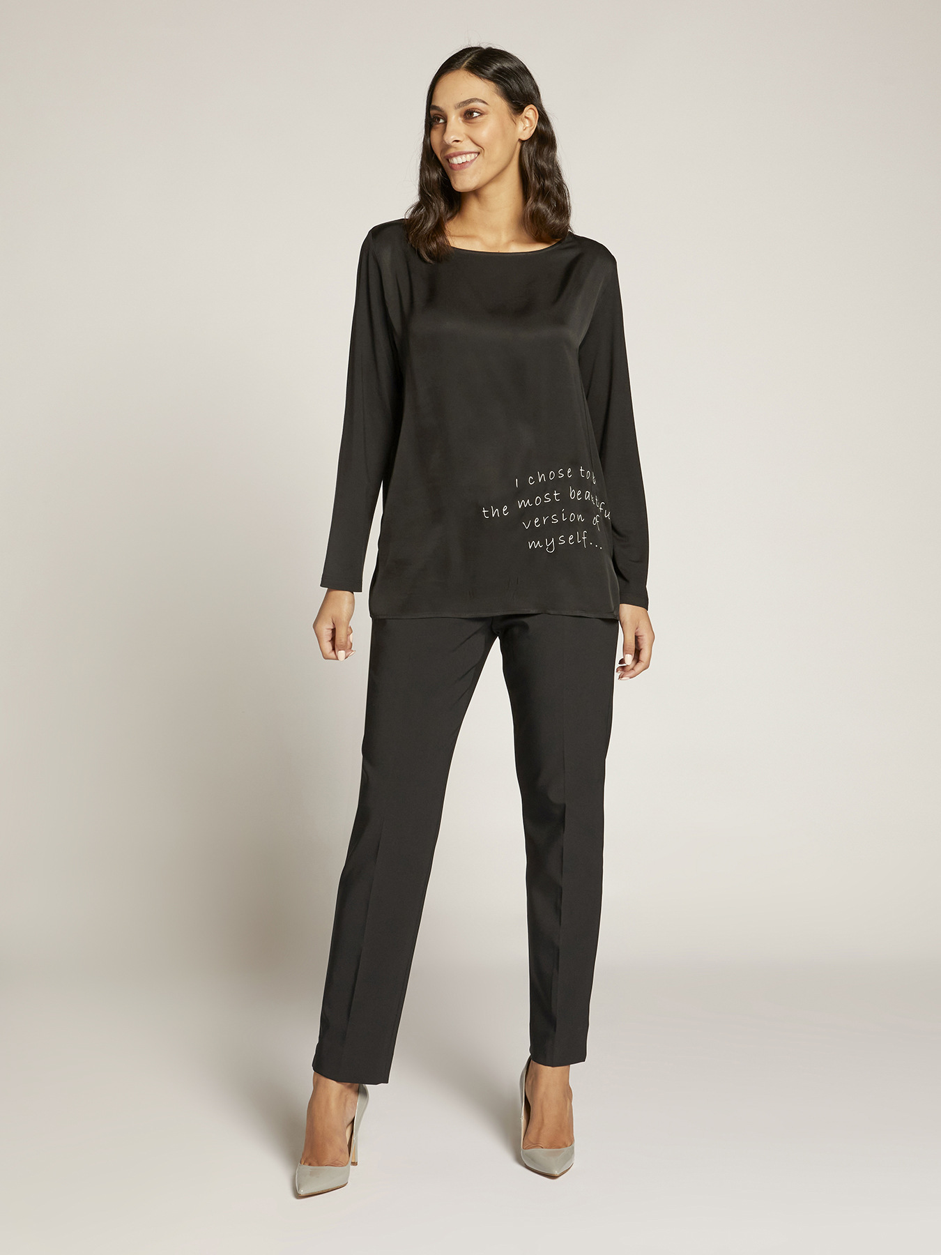 T-shirt con scritta image number 2