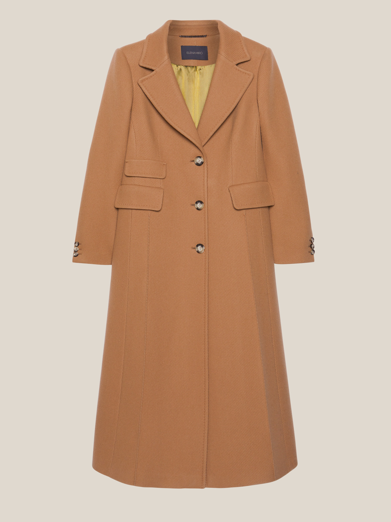 Abrigo de tejido diagonal image number 5