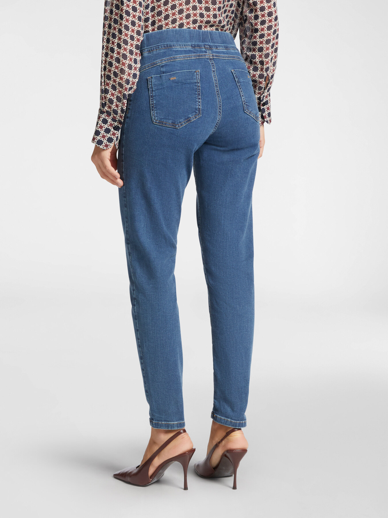 Jeggins em algod&atilde;o stretch image number 1