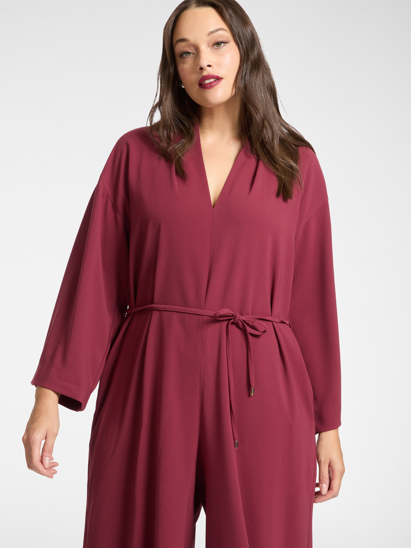 Combinaison en jersey avec ceinture image number 2