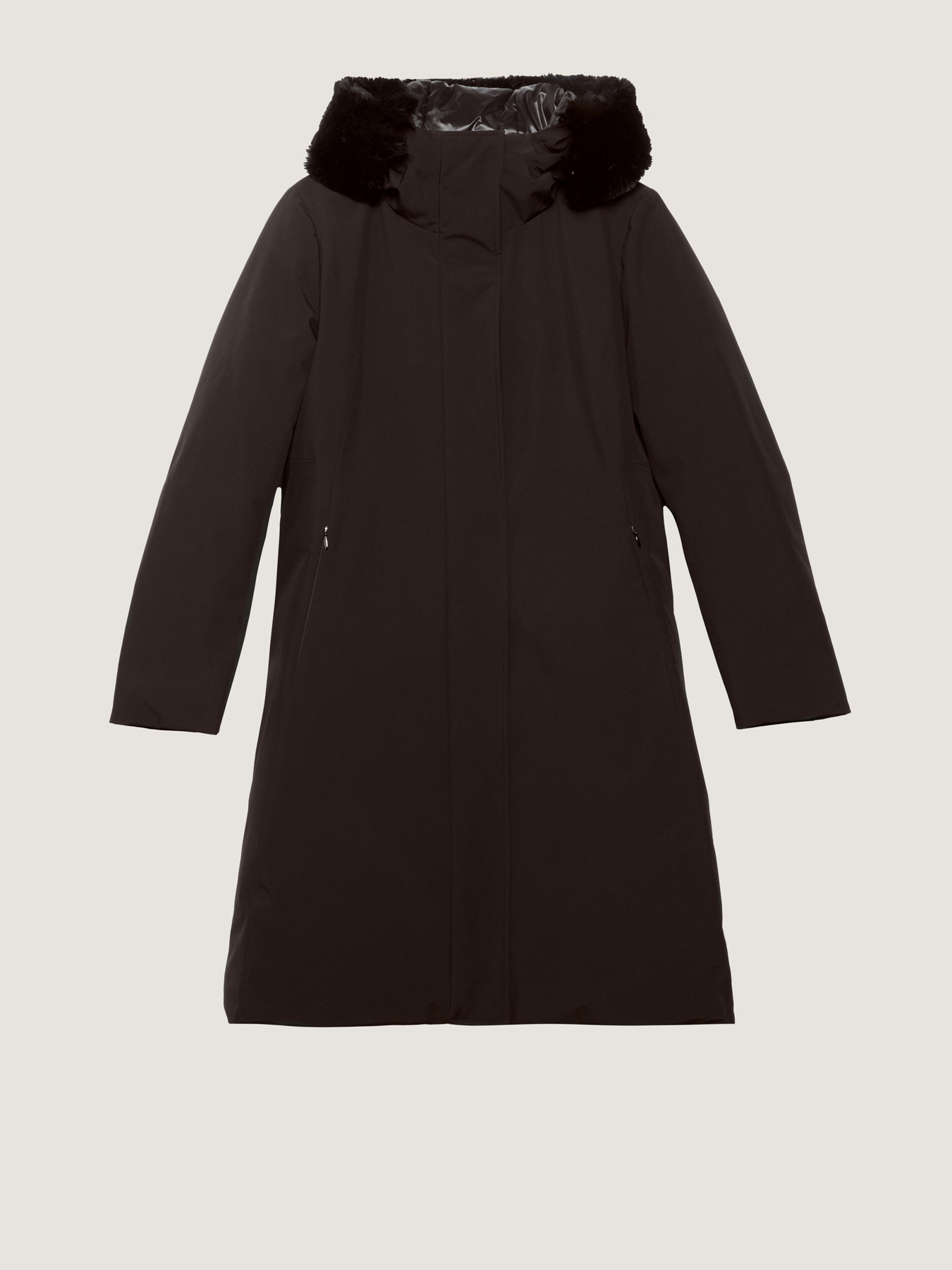 TECHNICAL FABRIC PADDED COAT image number 4
