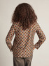 Bluse mit geometrischem Druck image number 1