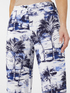Printed cropped trousers image number 6